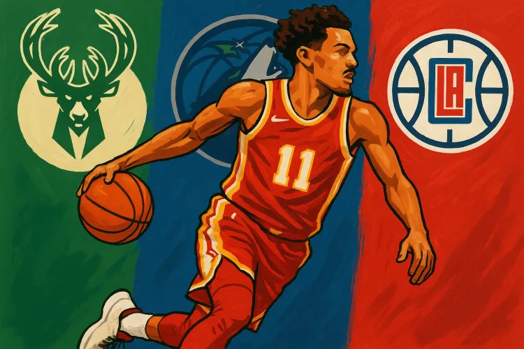 Trae Young's Trade Rumblings: Bucks, Wolves, and Clippers in Mix