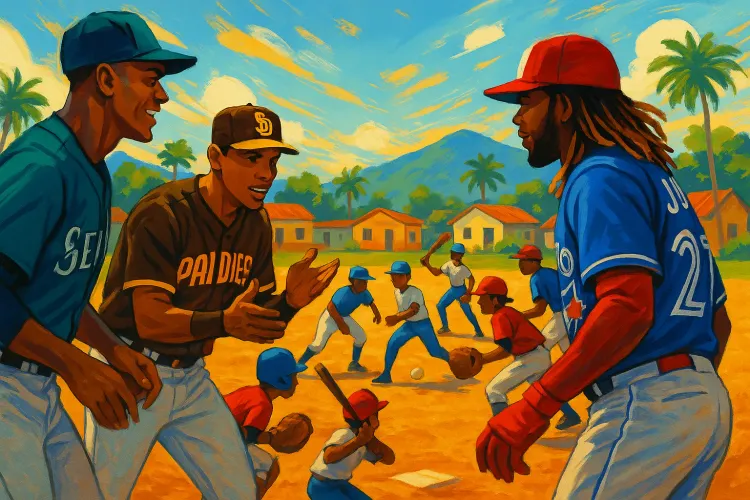 Julio Rodríguez Unveils First Public Baseball Field in DR