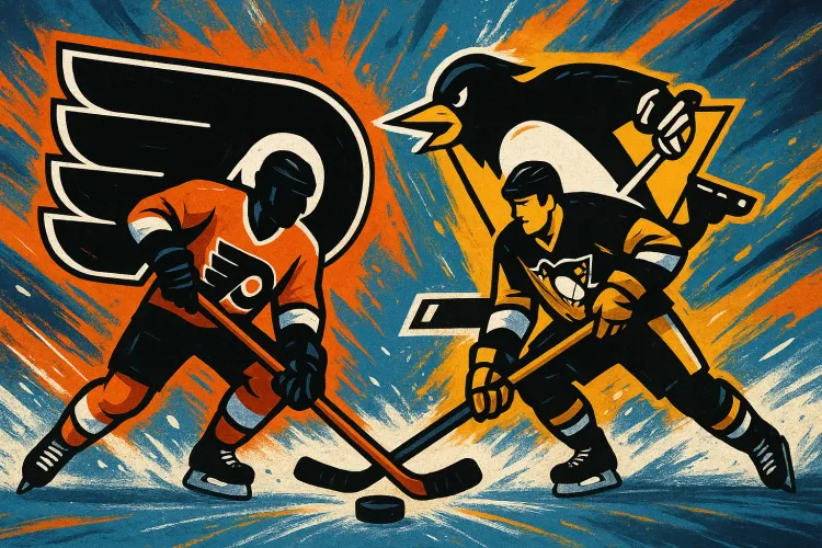 Flyers and Penguins Surge in NHL Power Rankings Midway Through