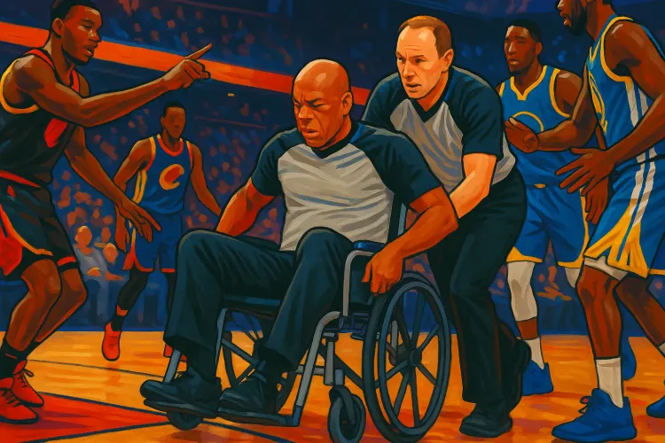 NBA Referee Bill Kennedy Out Indefinitely with Hamstring Strain