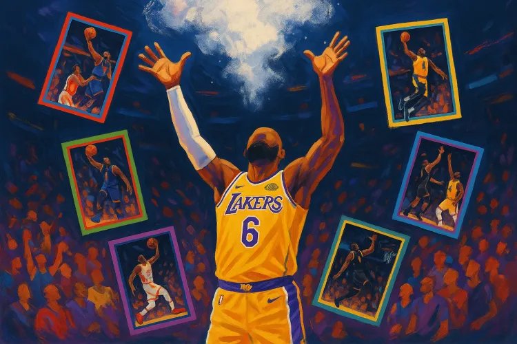 LeBron James Unveils Special Relic Cards with Topps for 23rd