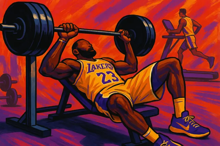 LeBron’s Fitness Journey: Lakers Prepare for Playoff Push