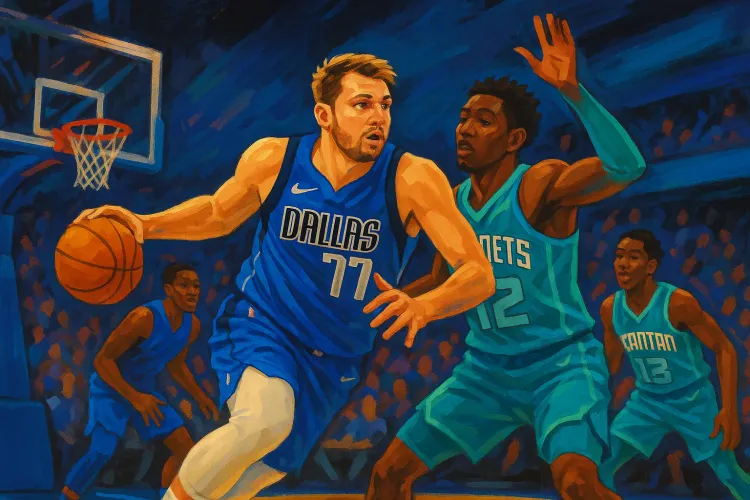 Luka Dončić Shines Again as Hornets Fall to Mavericks