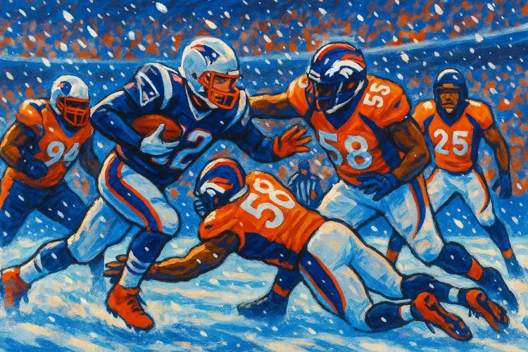 Snow Shakes Up AFC Championship: Patriots vs. Broncos Showdown