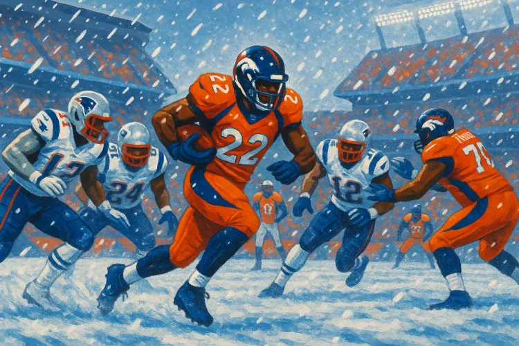 Snowy Conditions Impact AFC Championship: Patriots vs. Broncos