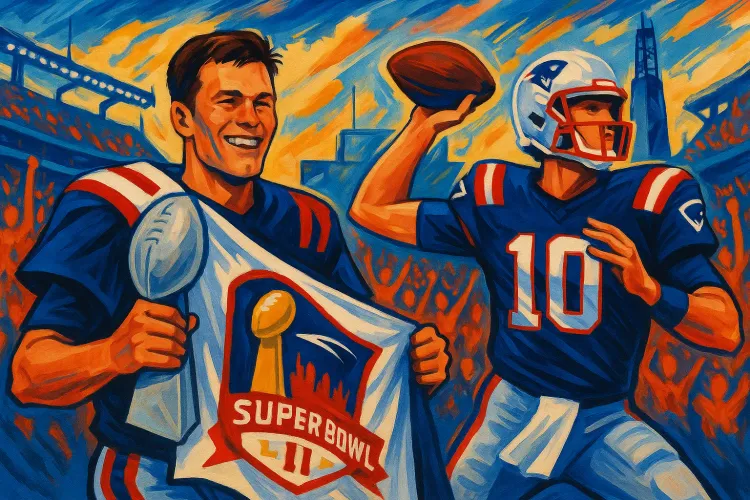 Patriots Return to Super Bowl with New Star QB Drake Maye