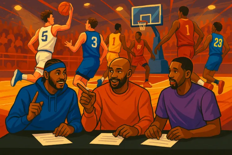 NBA's Rising Stars Tournament Unveils Teams Drafted by Legends