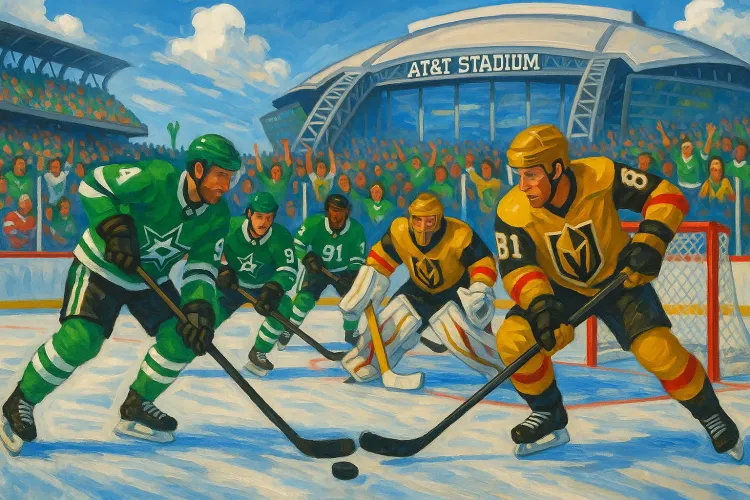 Golden Knights Set for Outdoor Game Against Stars in 2027