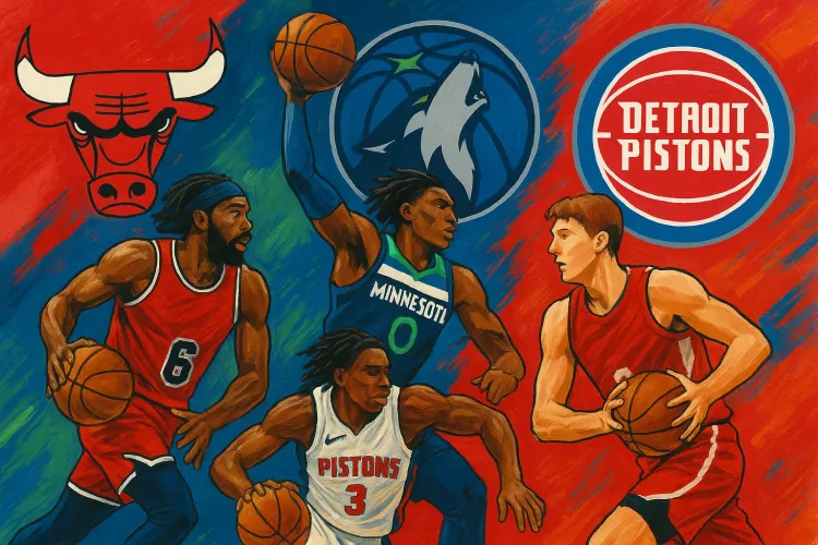 Bulls, Timberwolves, and Pistons Execute Major Three-Team Trade