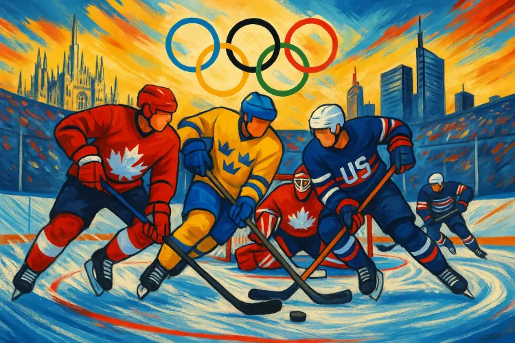Hockey Heats Up as 2026 Winter Olympics Kick Off in Milan