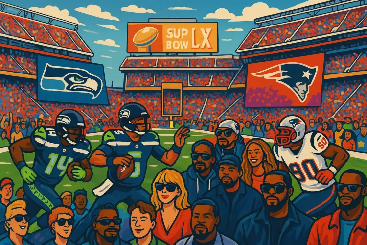 Star-Studded Super Bowl LX: Seahawks Face Patriots in Showdown