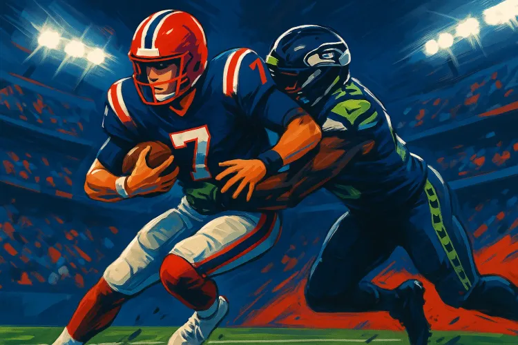 Drake Maye Sets Record for Most Sacks in Playoff History