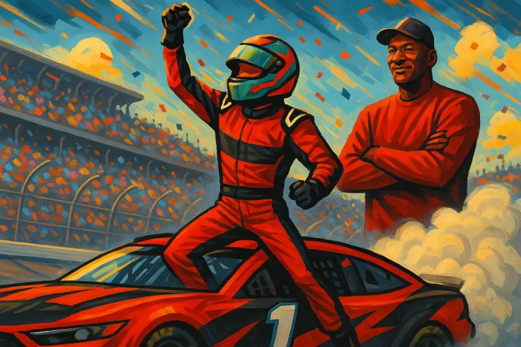 Michael Jordan's 23XI Racing Celebrates First Daytona 500 Victory