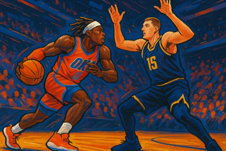 Thunder's Dort Apologizes to Jokic After Hard Foul in Close Win