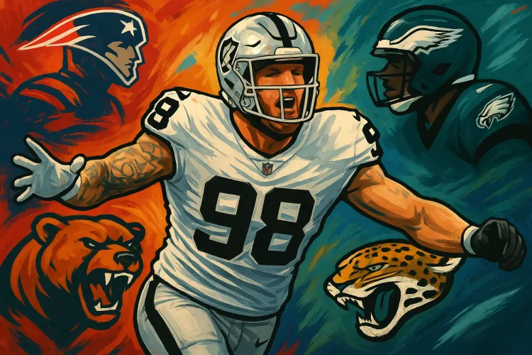 Maxx Crosby Trade Talks Heat Up After Ravens Deal Falls Through