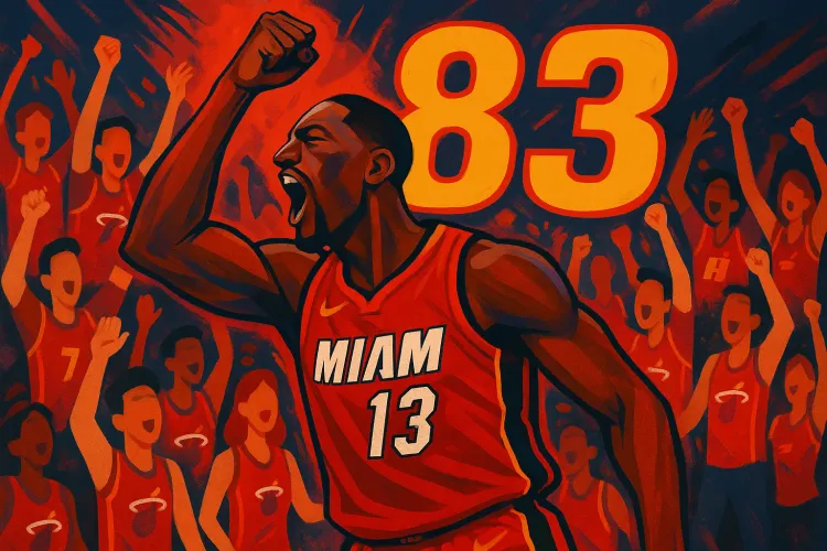 Bam Adebayo’s 83-Point Game Celebrated with Commemorative Jerseys