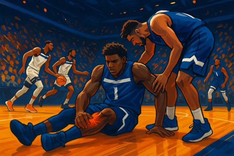 Timberwolves' Anthony Edwards Out with Knee Inflammation for a