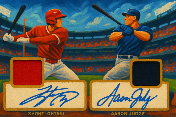 Ohtani and Judge's Gold Logoman Card Fetches $2.16 Million at