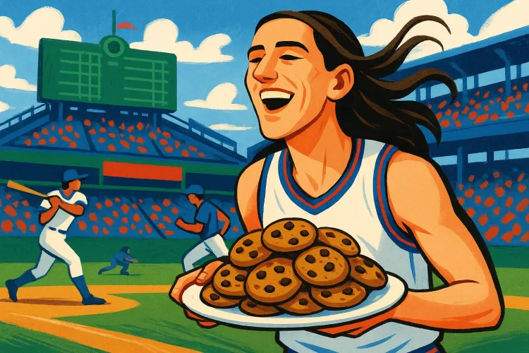 Cubs Team Up with Caitlin Clark for Unique Cookie Promotion