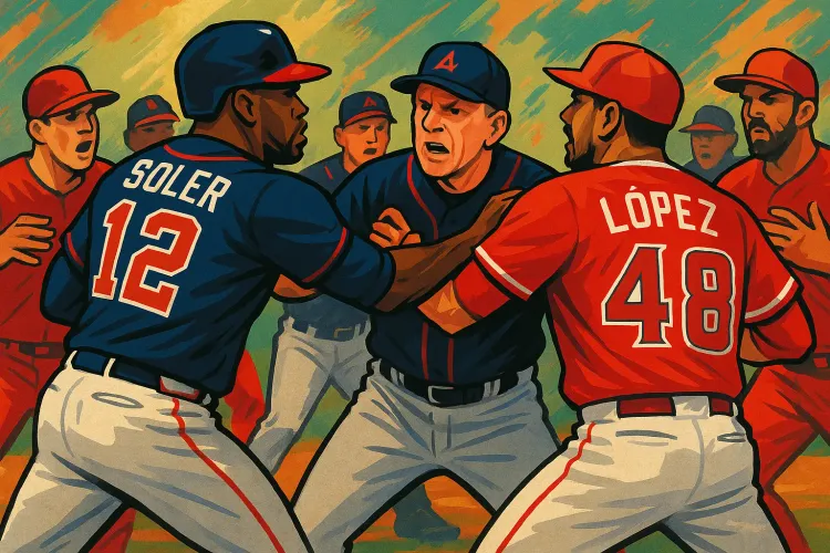 Braves' Weiss Explains Soler Brawl Amid Tensions and Friendships