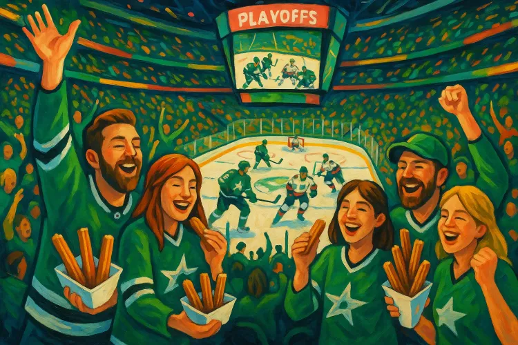Dallas Stars Introduce Dubai Chocolate Churros for Playoff Fans