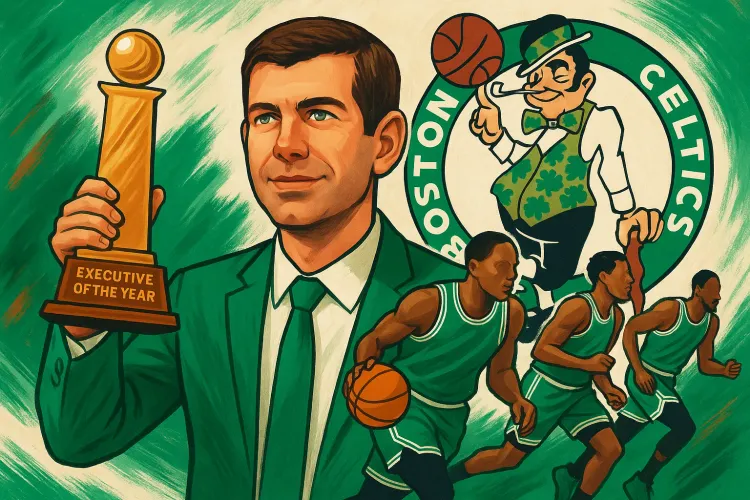 Celtics’ Brad Stevens Crowned NBA Executive of the Year Again