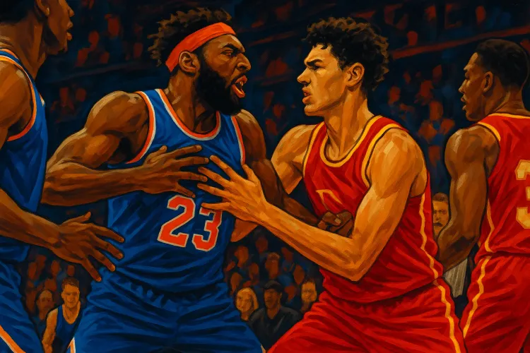 Mitchell Robinson and Dyson Daniels Ejected in Heated Playoff