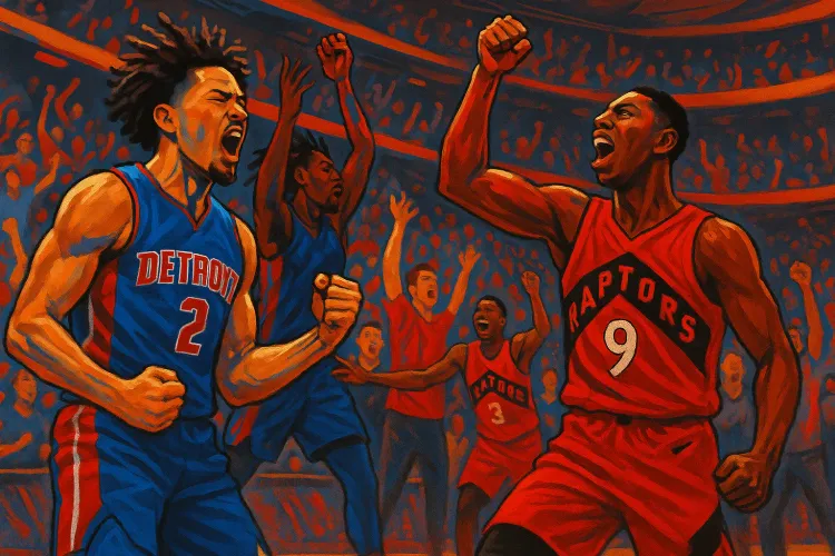 Pistons and Raptors Force Game 7s in NBA Playoff Showdowns