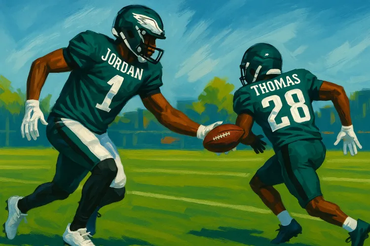 Eagles Seek Creating Historic Rivalry with Players Named Jordan