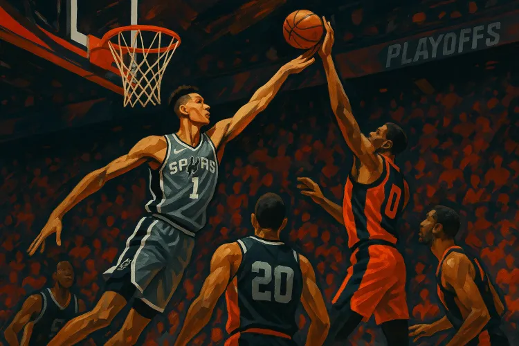 Wembanyama Sets NBA Playoff Record with 11 Blocks Against