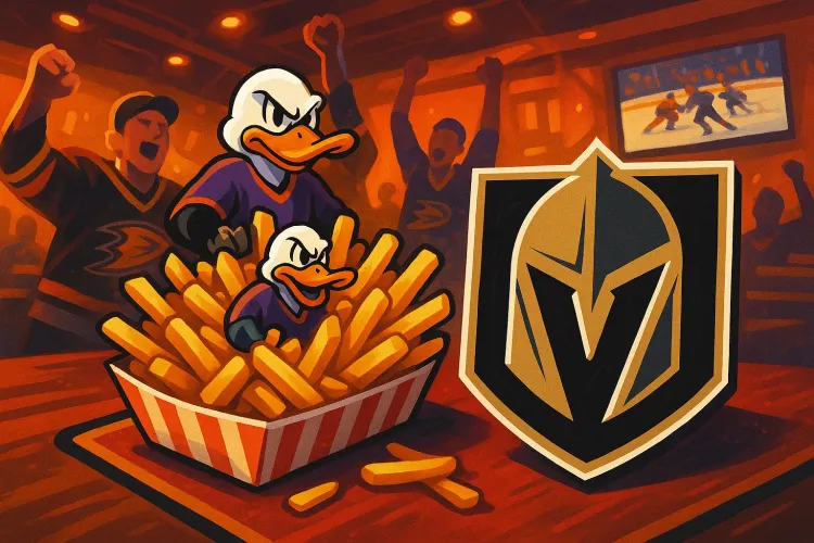Golden Knights Unveils 'Duck Hunt Fries' as Playoff Menu Special