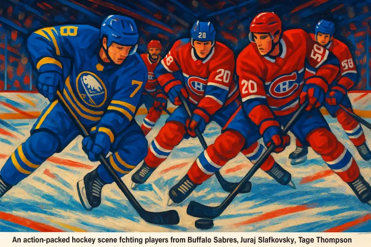 Sabres and Canadiens Showcase Young Talent in Thrilling Playoff