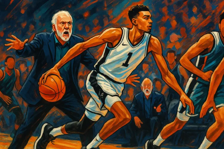 Wembanyama Reveals Popovich's Presence After Spurs' Game 4 Loss