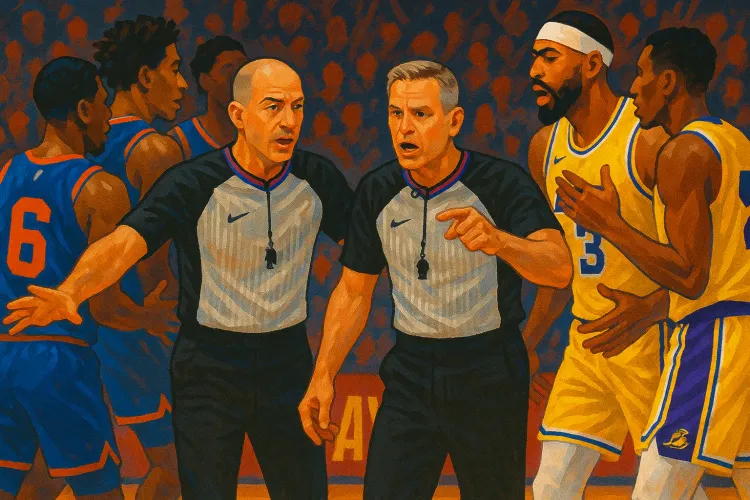 NBA Players Rate Officials: Tier Rankings and Playoff