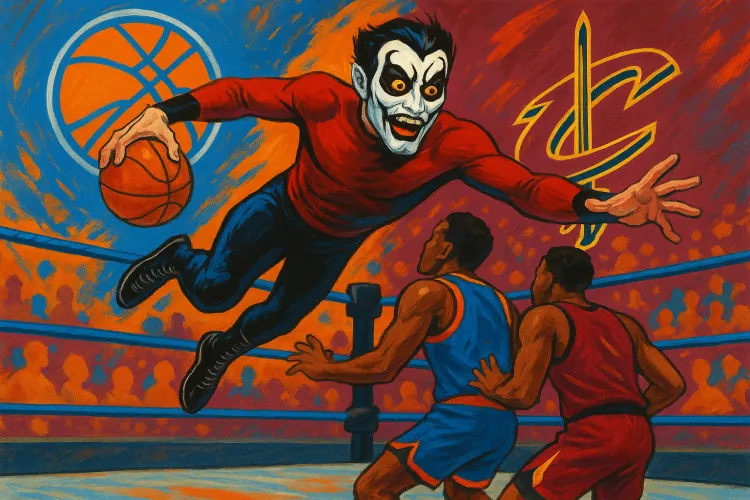 Danhausen's Curse Lifts Knicks to Game 1 Victory Over Cavs
