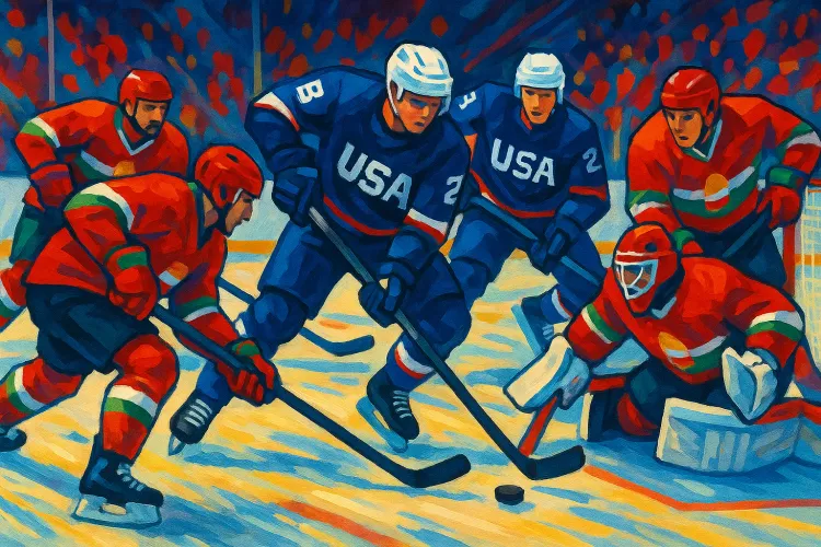 USA Triumphs Over Hungary 7-3 in IIHF Men's World Championship