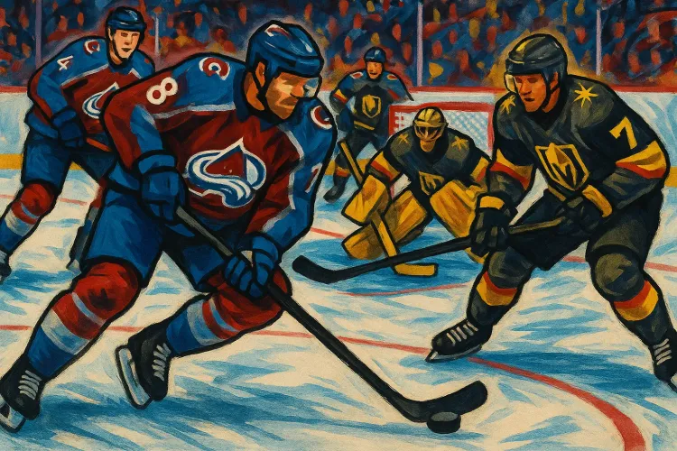 Avalanche Bow Out: Golden Knights Sweep Colorado in WCF