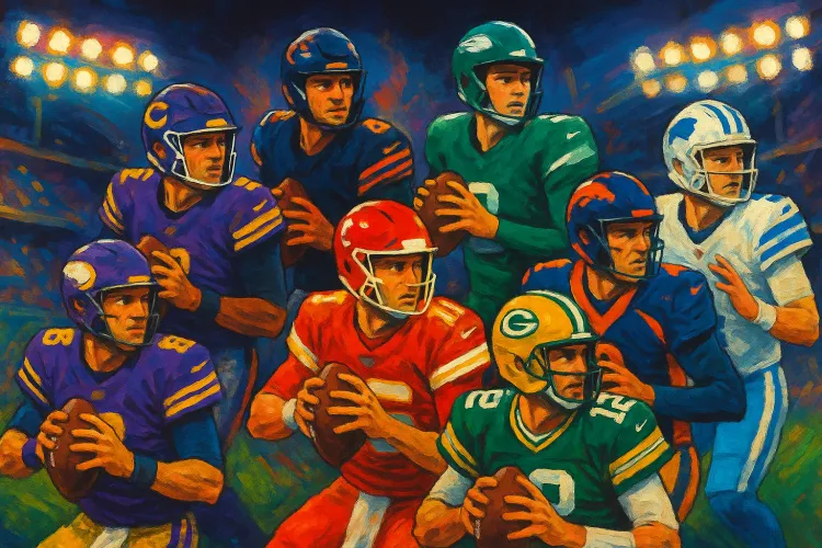 Eight NFL Quarterbacks Facing Benching Risks Ahead of 2026 Season