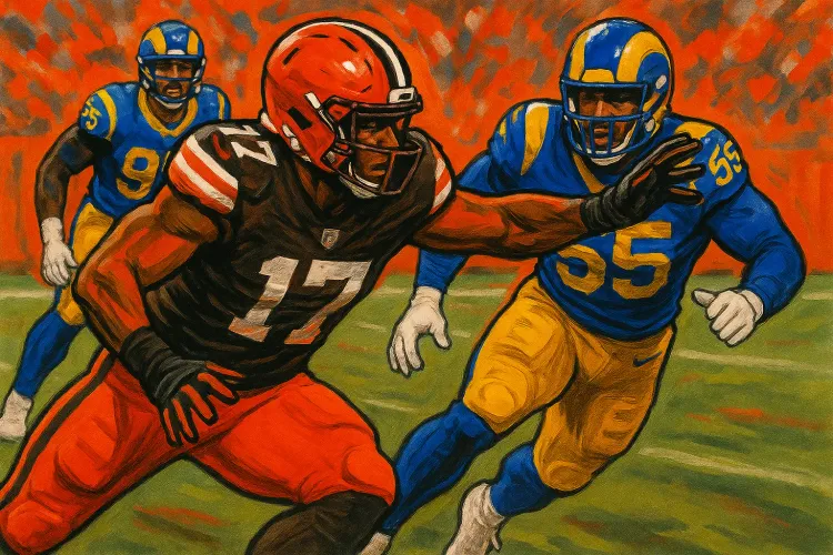 Browns Move Garrett, Land Rising Star Verse in Trade with Rams