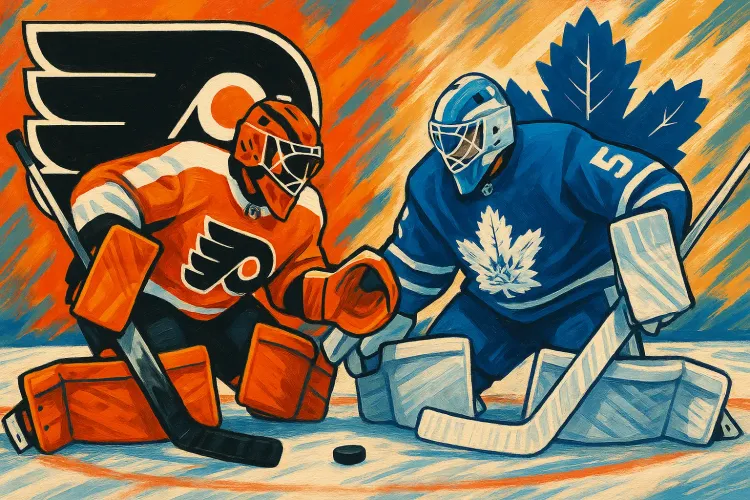 Flyers and Maple Leafs Complete Four-Player Goalie Trade Deal