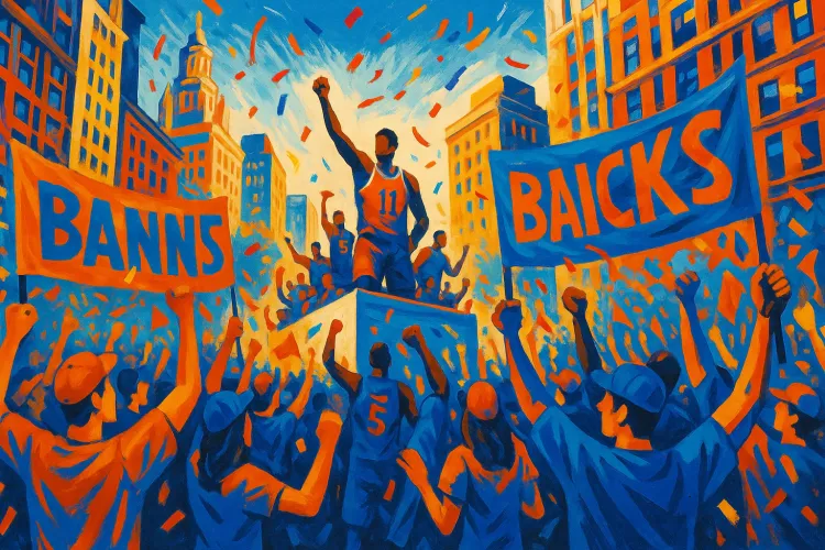 Knicks Make History with First Ticker-Tape Parade in NYC