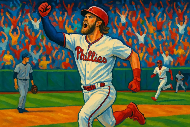 Bryce Harper Completes Cycle in Stunning Win Over Mets