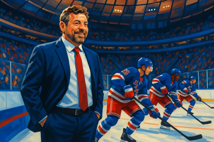 Quentin Dolan Takes the Helm of New York Rangers from Father