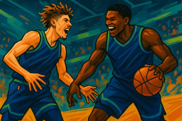 LaMelo Ball Excited to Team Up with Anthony Edwards on