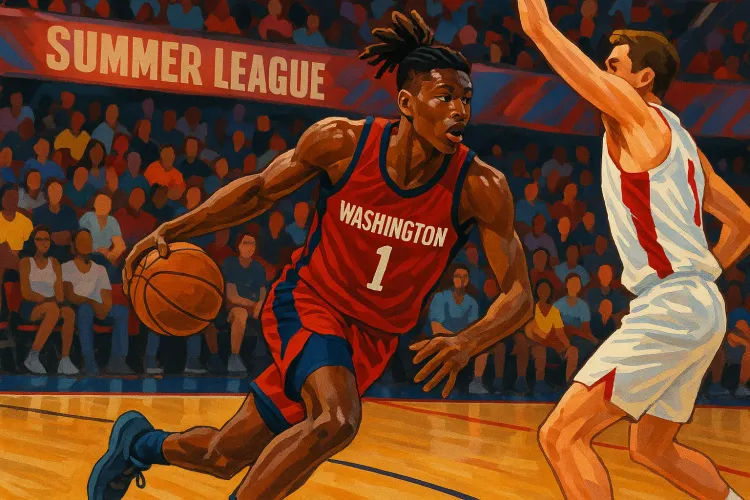 Wizards' Top Pick A.J. Dybantsa Out for Remainder of Summer