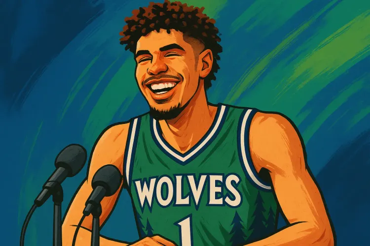 LaMelo Ball Debuts Timberwolves Jersey, Eyes Championship Run