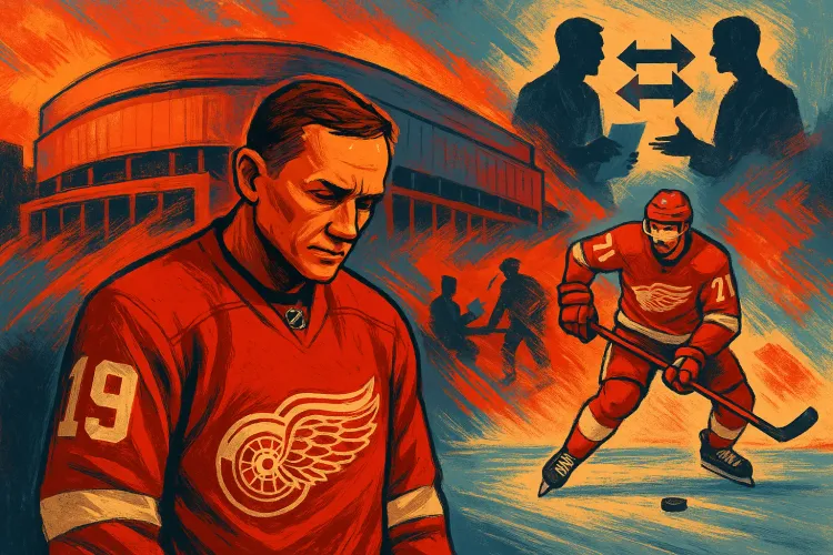 Steve Yzerman Steps Down in Detroit as Trade Talks Heat Up for