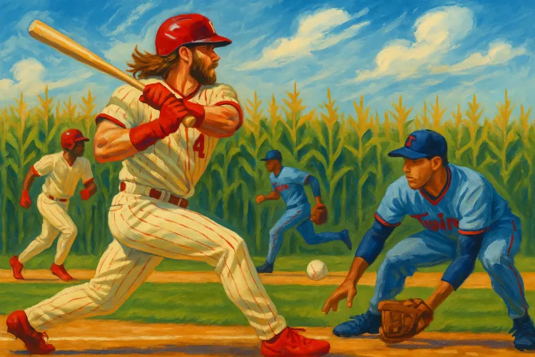 Phillies and Twins Unveil Special Uniforms for Field of Dreams