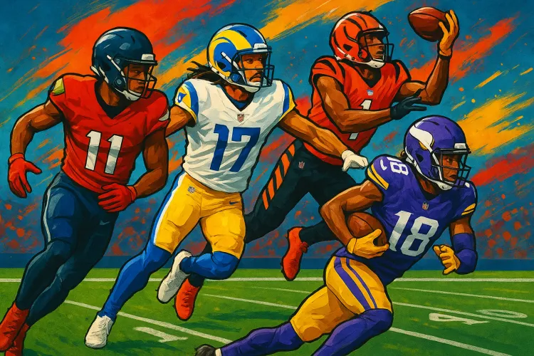 NFL 1000: Wide Receiver Rankings Feature Rising Stars and Legends