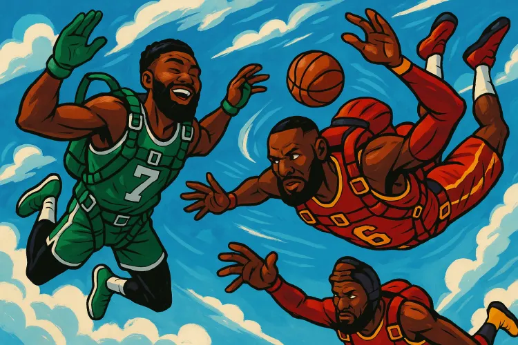 LeBron James Declines Skydiving Bet Amidst 76ers Championship